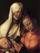 Albrecht Durer The Virgin and child with St.Anne oil painting reproduction